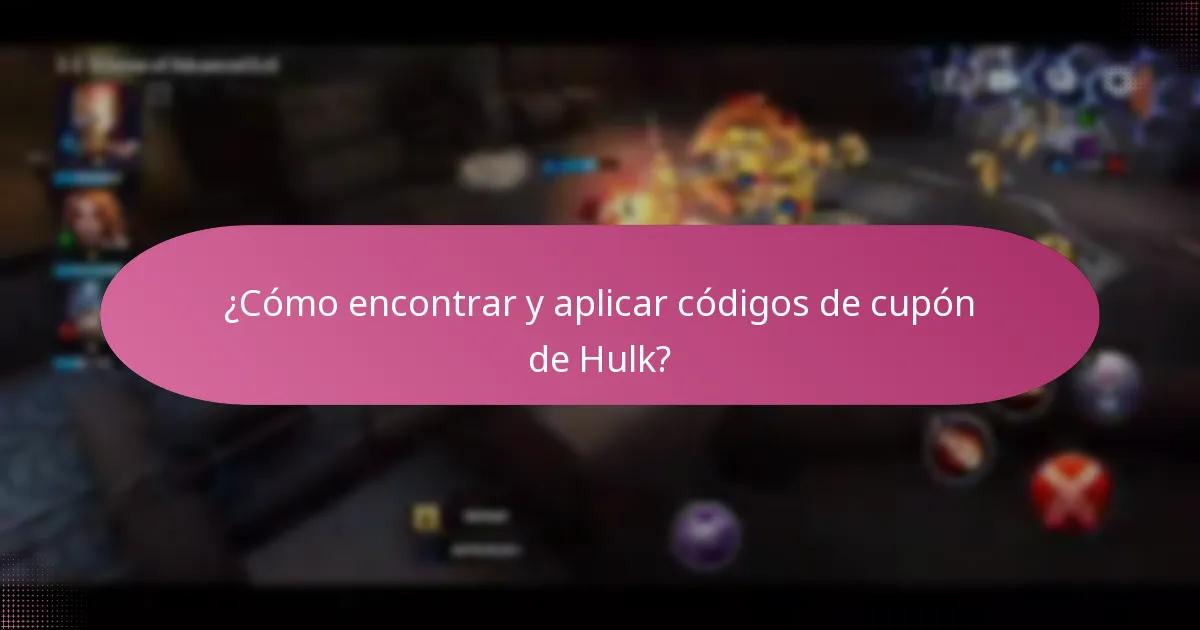 ¿Qué artículos raros se pueden comprar con los códigos de cupón de Hulk?