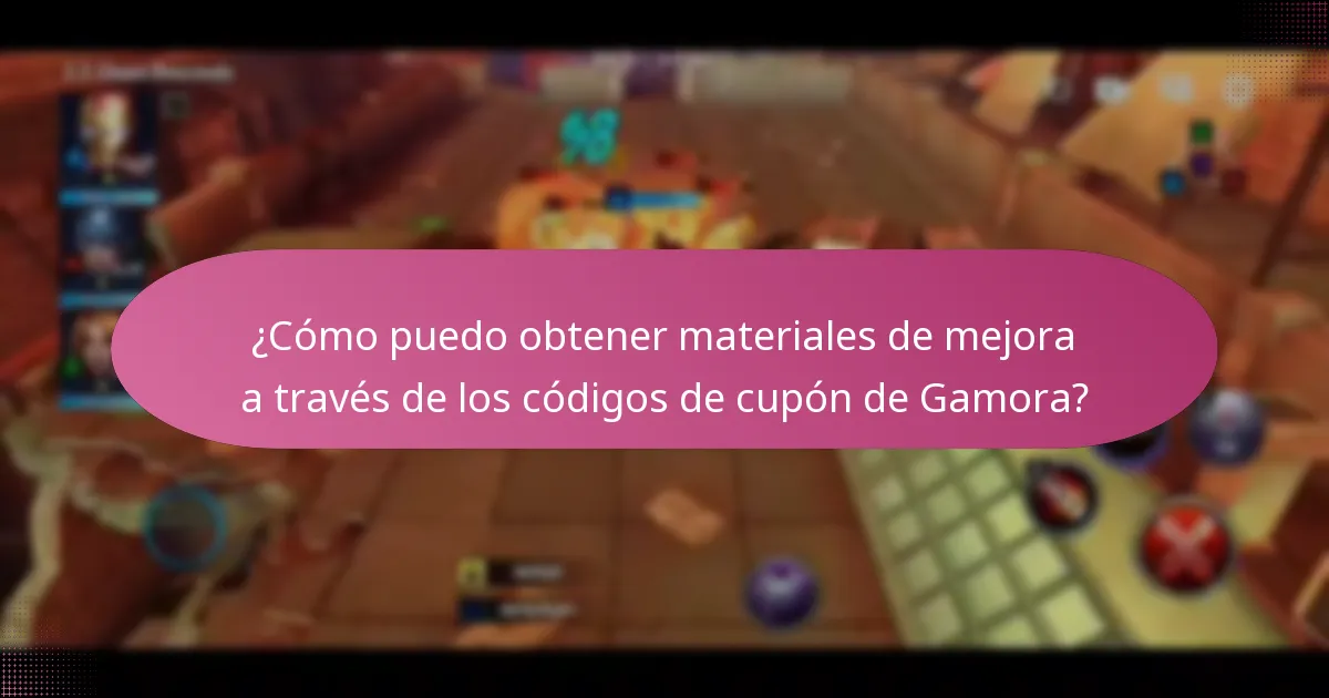 ¿Qué recompensas exclusivas puedo ganar con los códigos de cupón de Gamora?