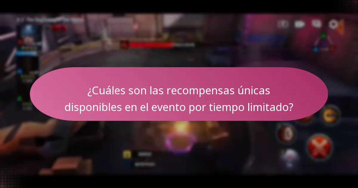 ¿Cuándo comienza y termina el evento por tiempo limitado?