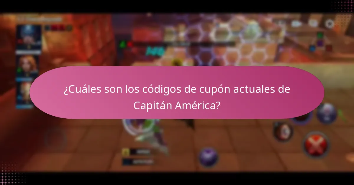 ¿Qué eventos especiales están relacionados con los códigos de cupón de Capitán América?