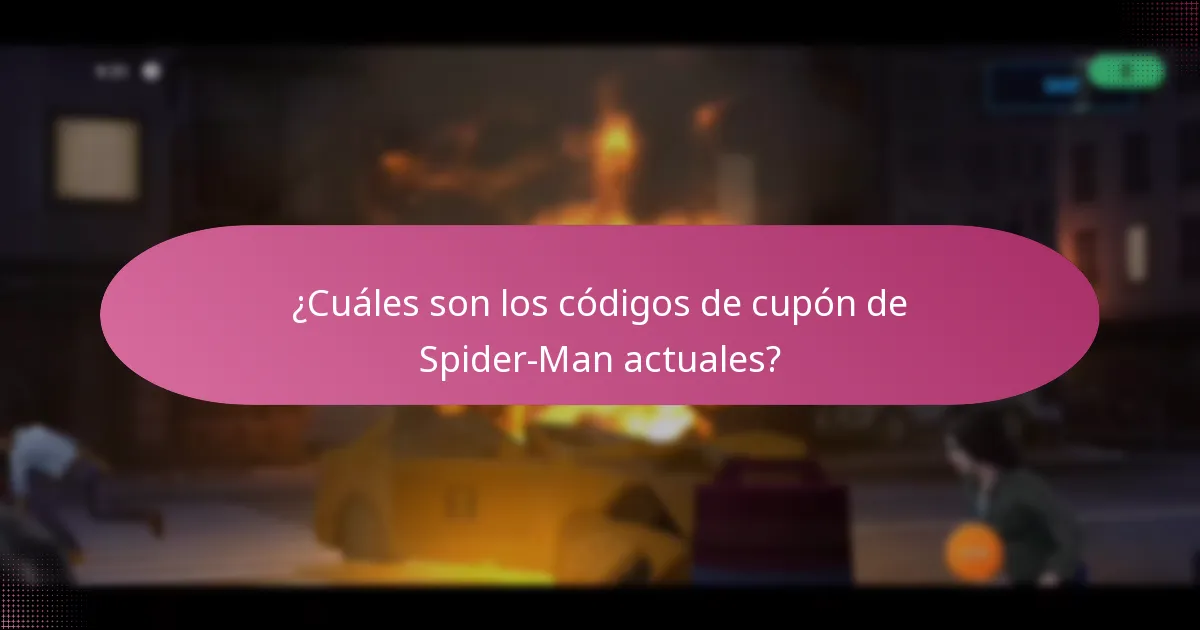 ¿Qué recompensas únicas se pueden obtener con los códigos de cupón de Spider-Man?