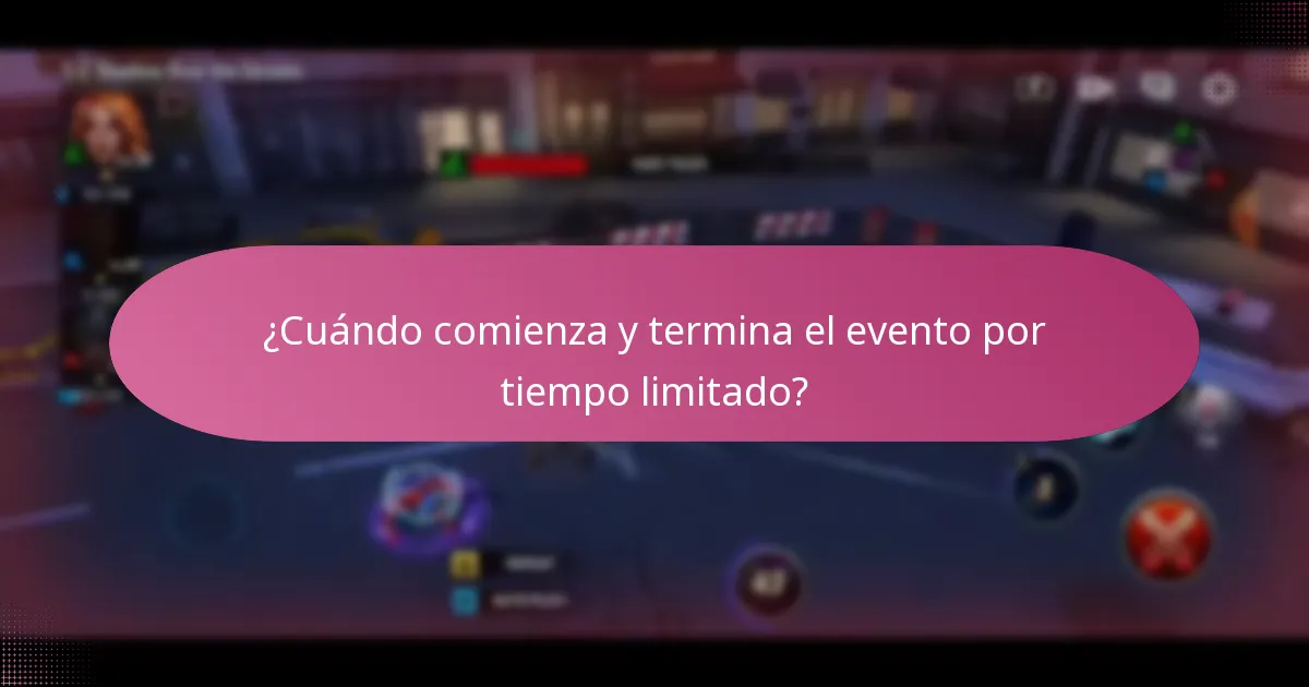 ¿Cómo participar en el evento por tiempo limitado?