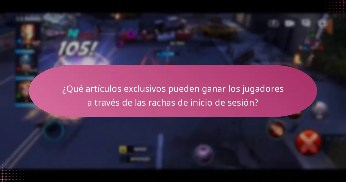 ¿Cómo pueden los jugadores ganar tokens de evento a través de las rachas de inicio de sesión?