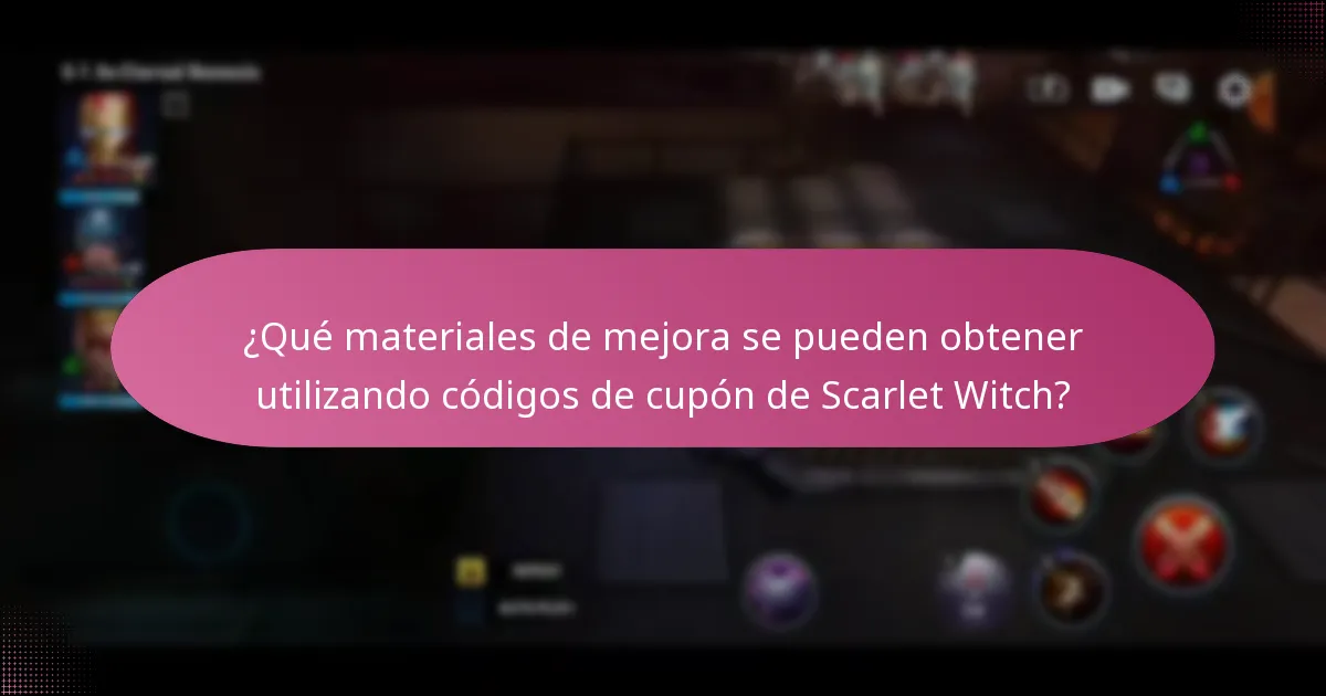 ¿Cuándo son los eventos especiales relacionados con los códigos de cupón de Scarlet Witch?